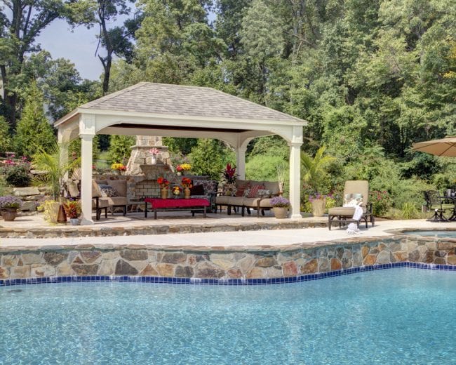 Traditional Vinyl Pavilion | Green Acres Outdoor Living - Marietta, GA